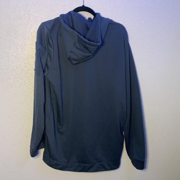 Mens Nike Dri - Fit Zip Up Hoodie - Picture 2 of 5